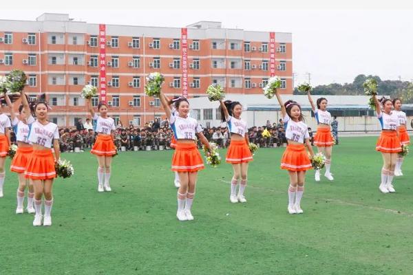 四川科创技工学校举行韵律操比赛