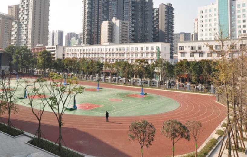 成都树德中学操场