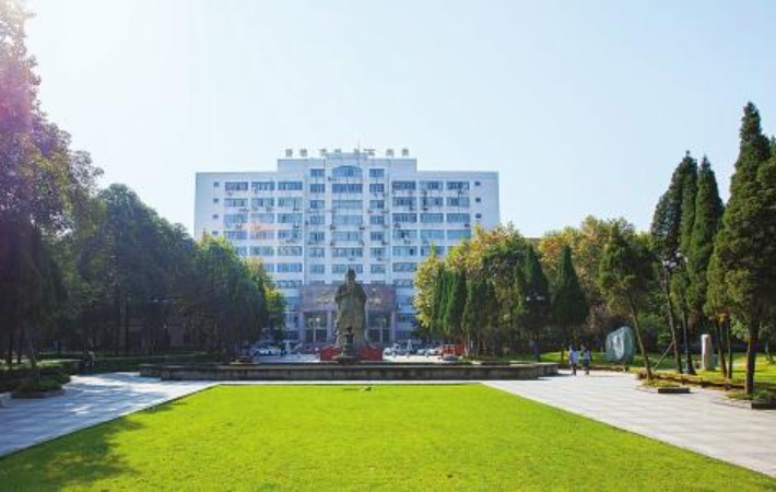 四川师范大学校园一角