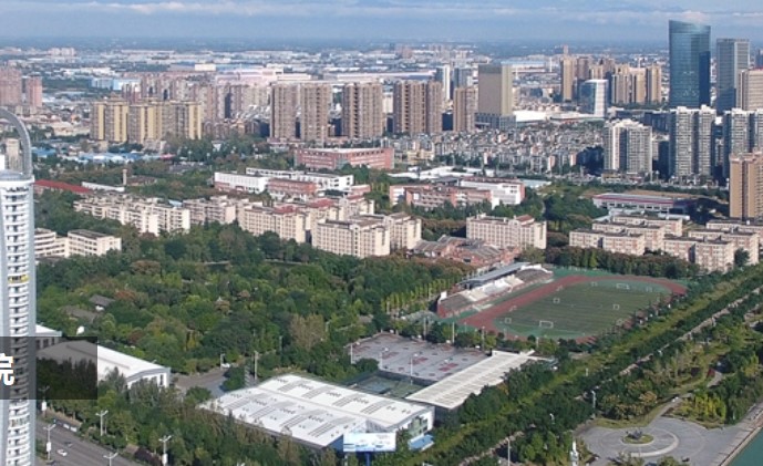 鸟瞰四川工程职业技术学院