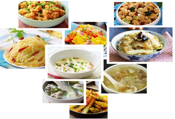 成都天府职业技术学校食堂饭菜