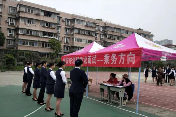 国盛技工职业学校2019春季模拟面试现场