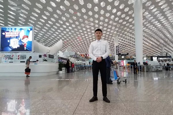 天府新区航空旅游职业学院就业明星沈钰淙
