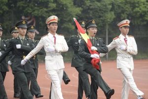 成都中专学校哪家好 成都电子信息学校2019年学生素养教育活动启动仪式