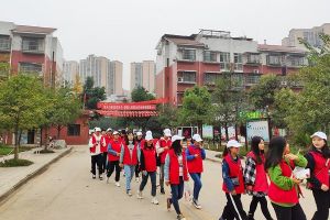 四川职业学院|天府新区信息职业学院开展社区志愿活动
