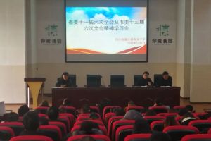 成都高中学校寿安中学学习习近平总书记会议精神