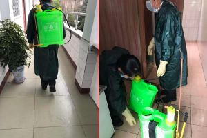 四川职业高中达州市职业高级中学清洁消杀