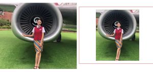 成都中专学校东星航空旅游专修学院本期校花邱雨欣