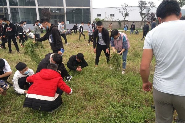 四川理工技师学院学生劳动最美