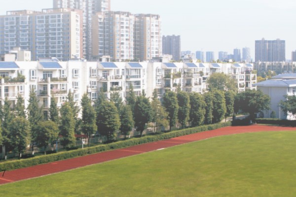 四川理工技师学院校园一角