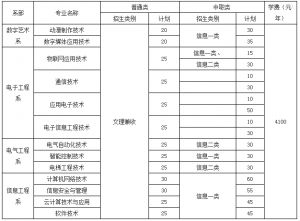 天府新区信息职业学院有哪些专业