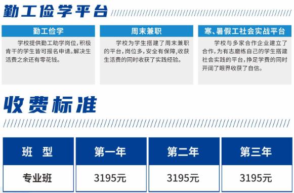 四川科创技工学校收费标准