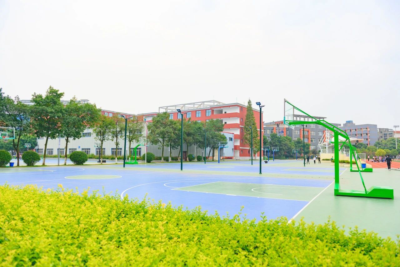 川科外国语学校操场
