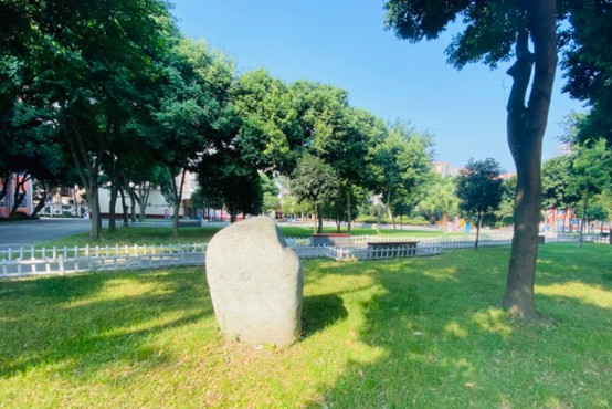 双流棠湖艺高学校校园一角